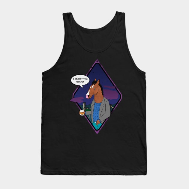 That horse from Horsin' Around Tank Top by samuray